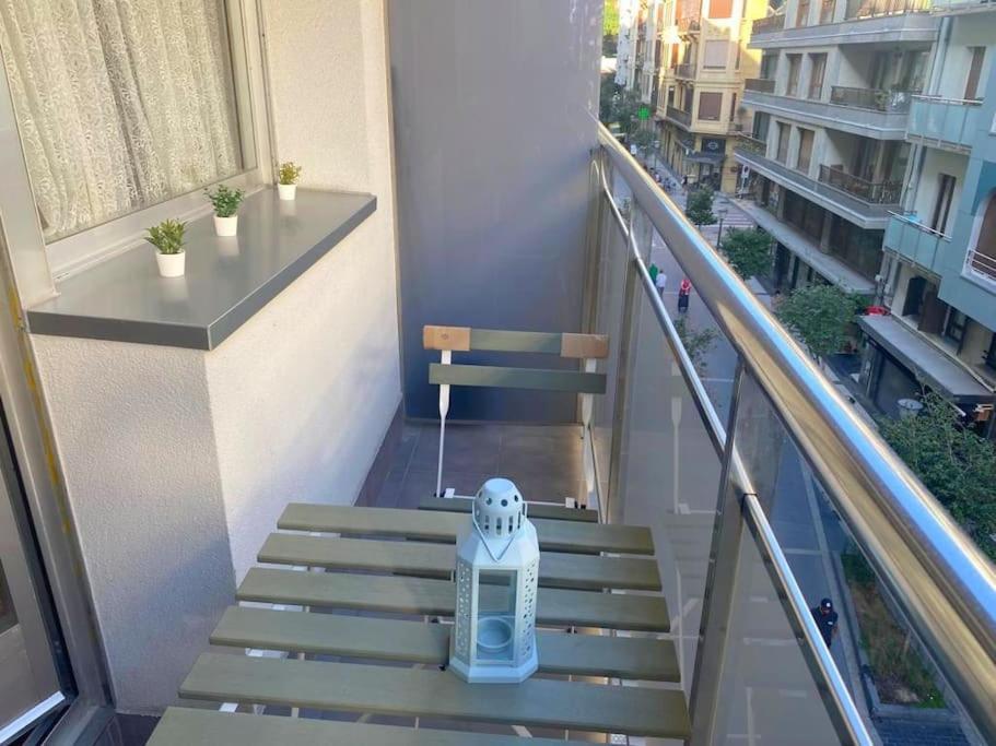 Terraza Playa Y Calle Peatonal Ess03377 San Sebastian Ngoại thất bức ảnh